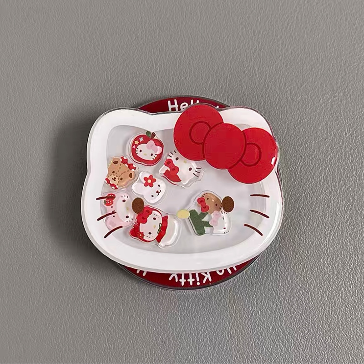 HK Christmas Gingerbread Man Magnetic Phone Stand Case