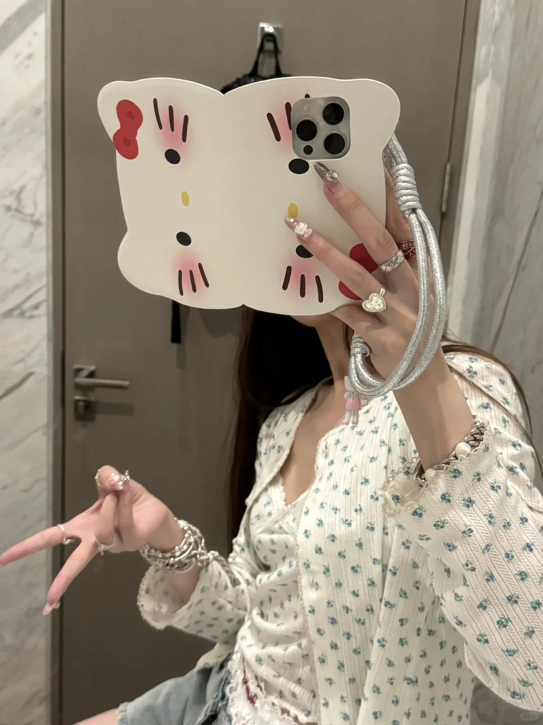 HK Flip Cover Handheld Phone Case
