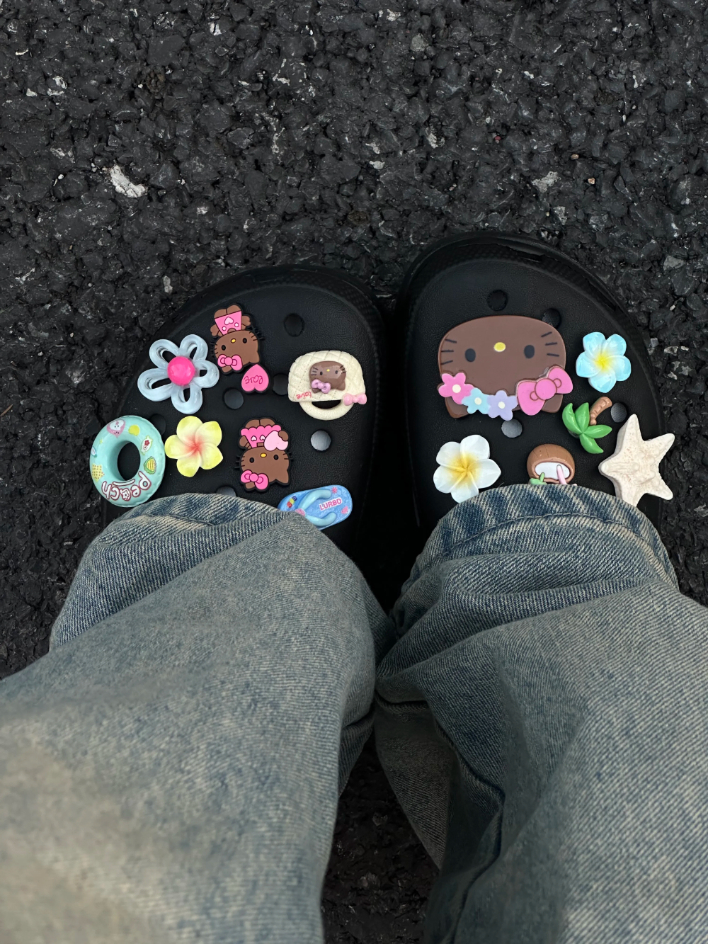 HK Glasses Shoe Charm Set 01250701