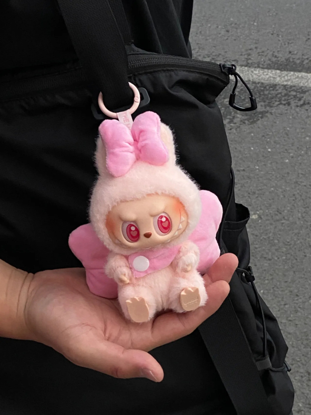 Macaron-Themed Bow Dress for LBB - Adjustable Kawaii Outfit for Sitting Party Collection