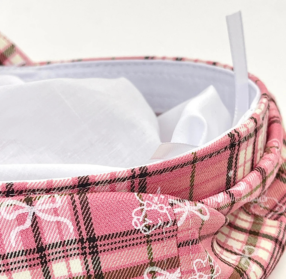 HK Octagon Beret Cap – Cute Pink Painter Hat with Retro Brim Style, Adjustable Fit (54–59cm)  01250715