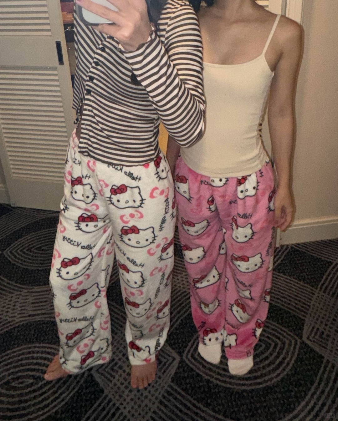 HK Coral Fleece Home Warm Pajama Pants