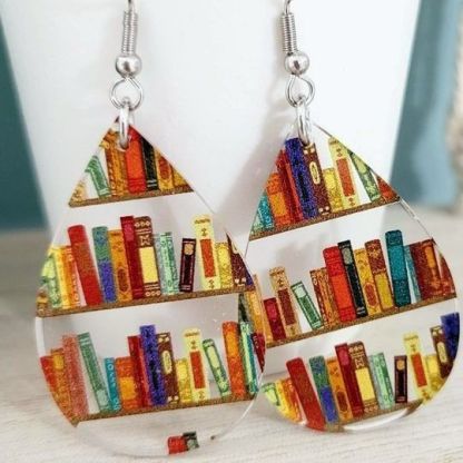 Book Earrings (BUY 4 GET FREE SHIPPING)