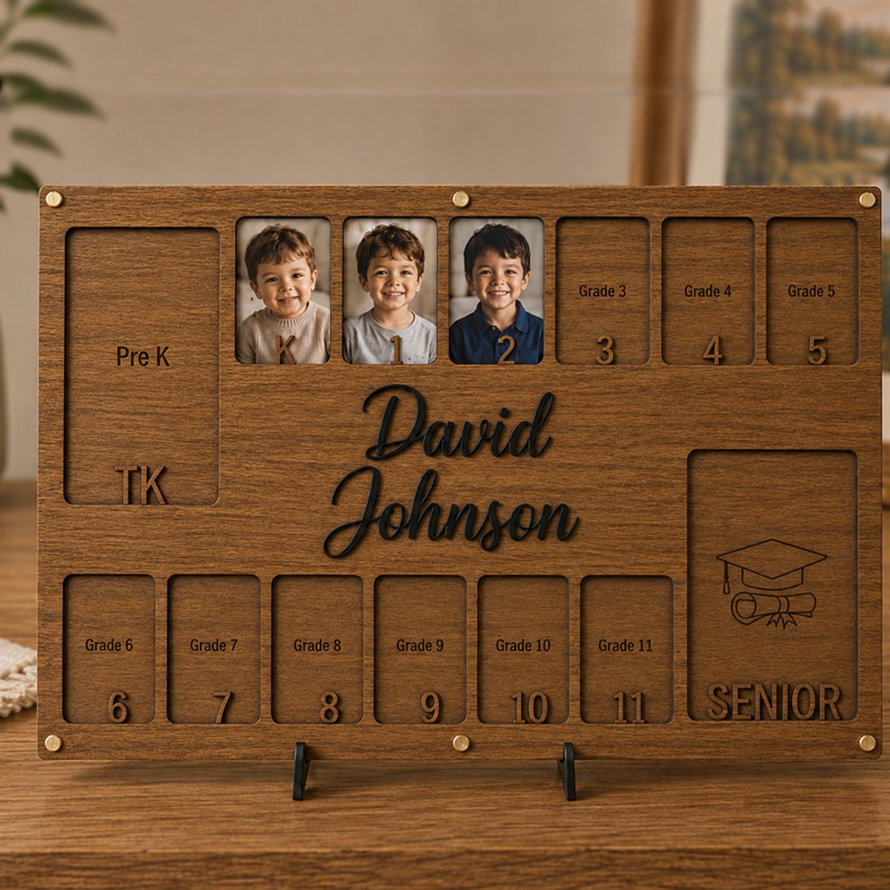 💛Personalized School Years Photo Frame | From Pre-K to Senior Graduation Keepsake