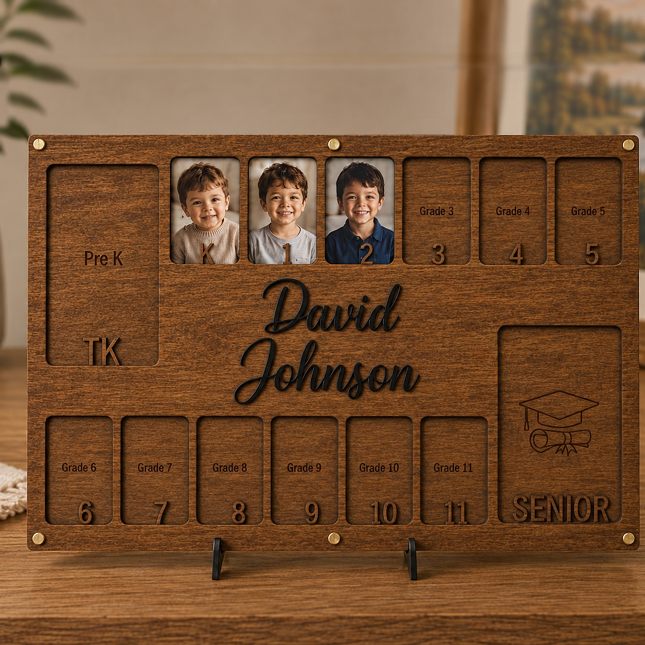 💛Personalized School Years Photo Frame | From Pre-K to Senior Graduation Keepsake