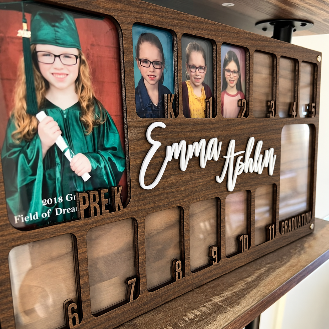 School Years Photo Frame | Pre K to Graduation Picture Frame