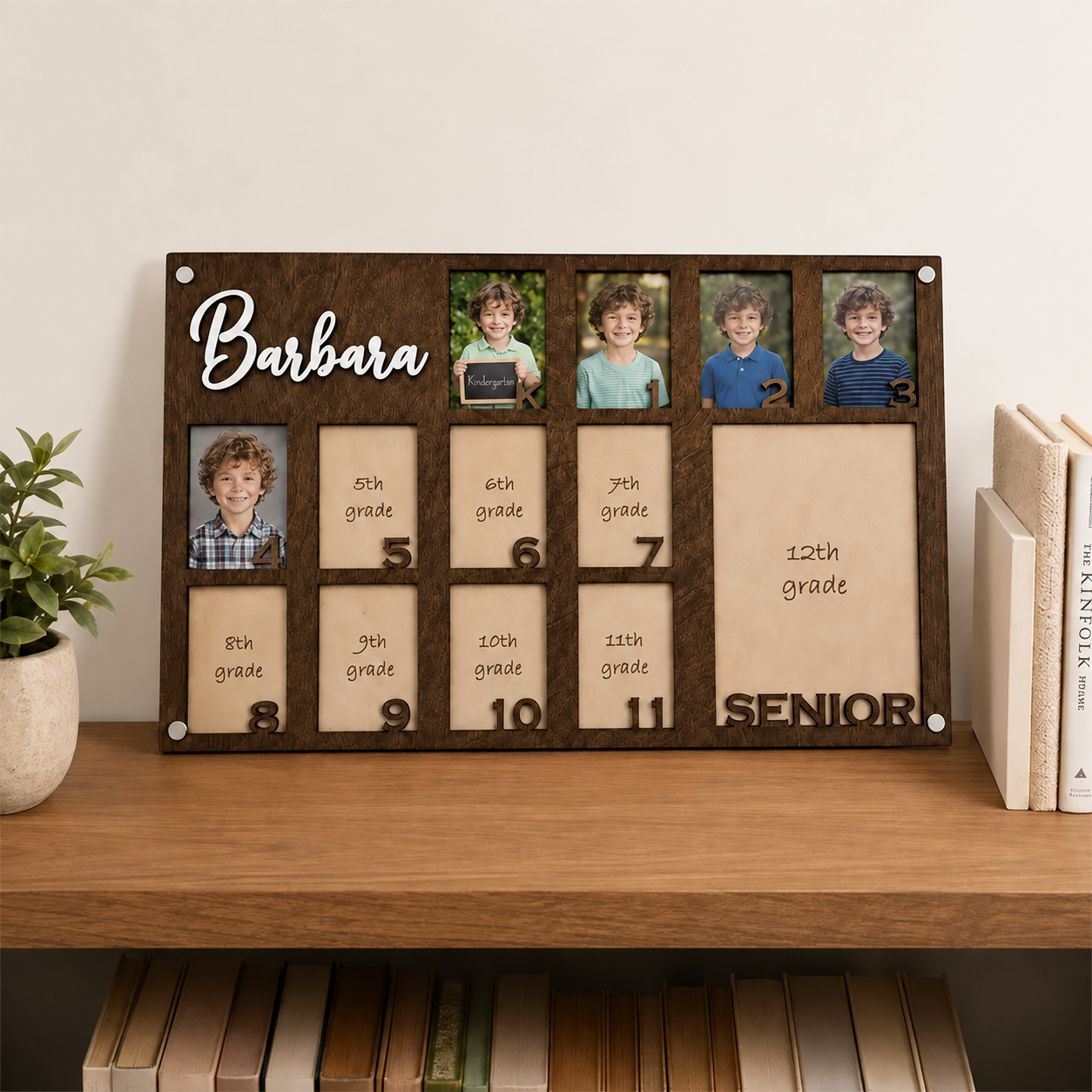 📸Personalized School Years Photo Frame | Kindergarten to Senior Graduation Keepsake