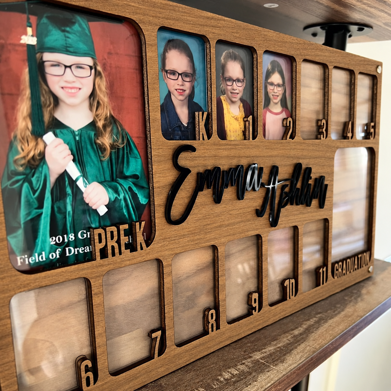 School Years Photo Frame | Pre K to Graduation Picture Frame