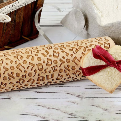 Happy Hanukkah Rolling Pin
