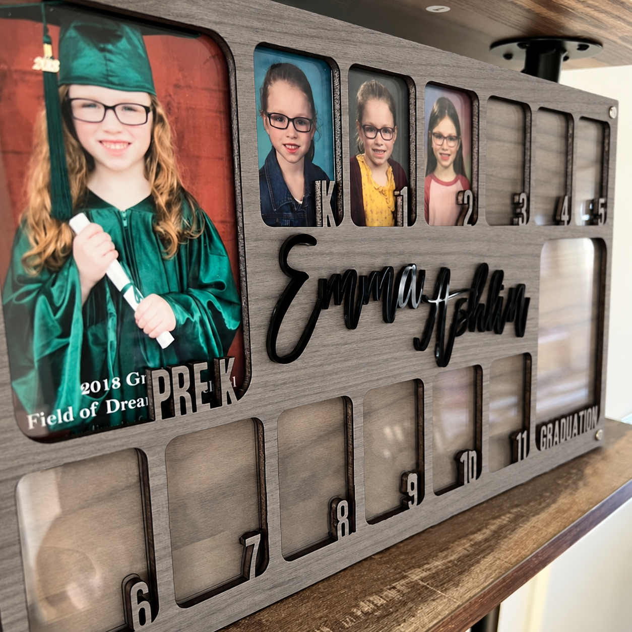School Years Photo Frame | Pre K to Graduation Picture Frame