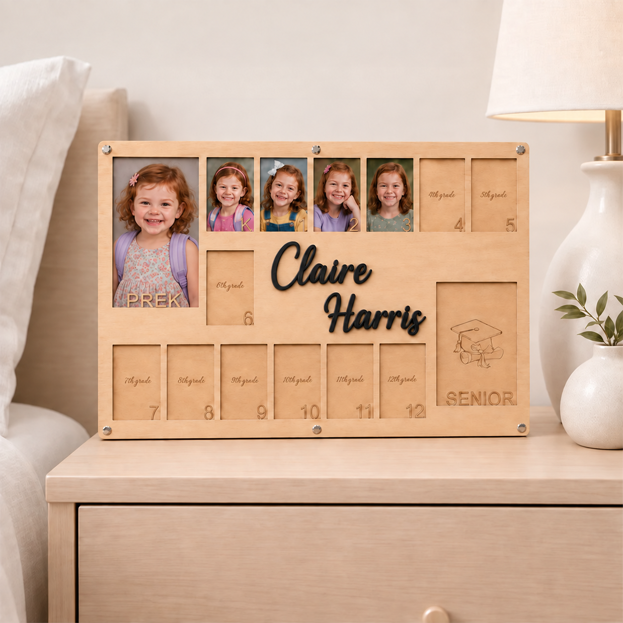 📚Personalized School Years Photo Frame | From Pre-K to Senior