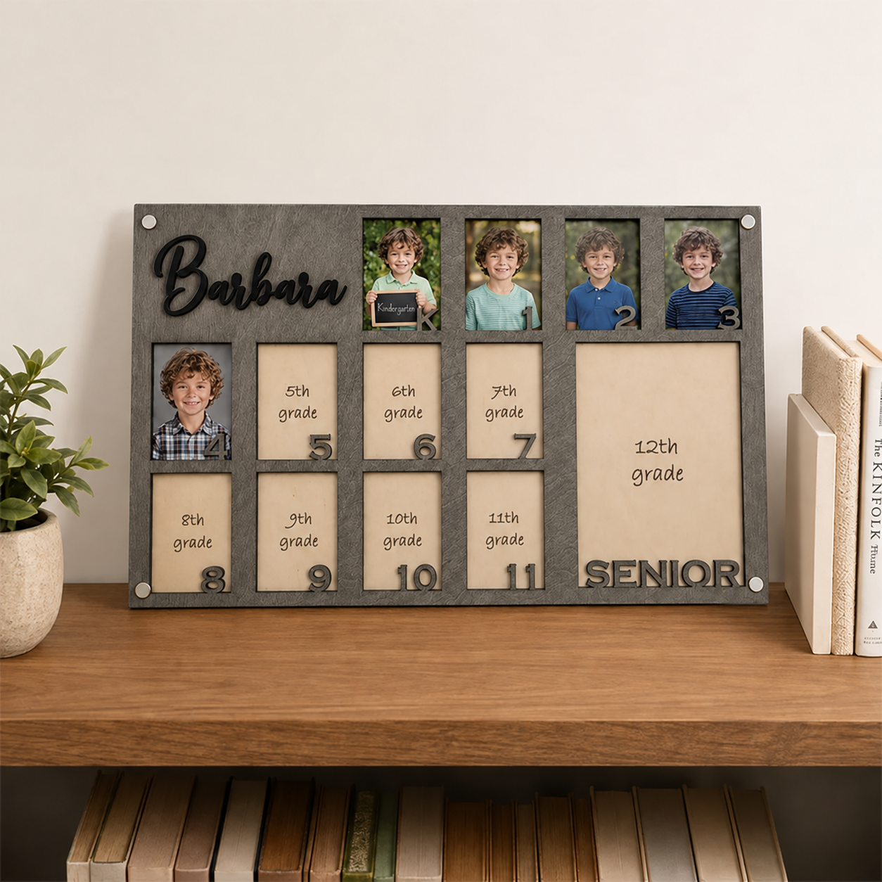 📸Personalized School Years Photo Frame | Kindergarten to Senior Graduation Keepsake