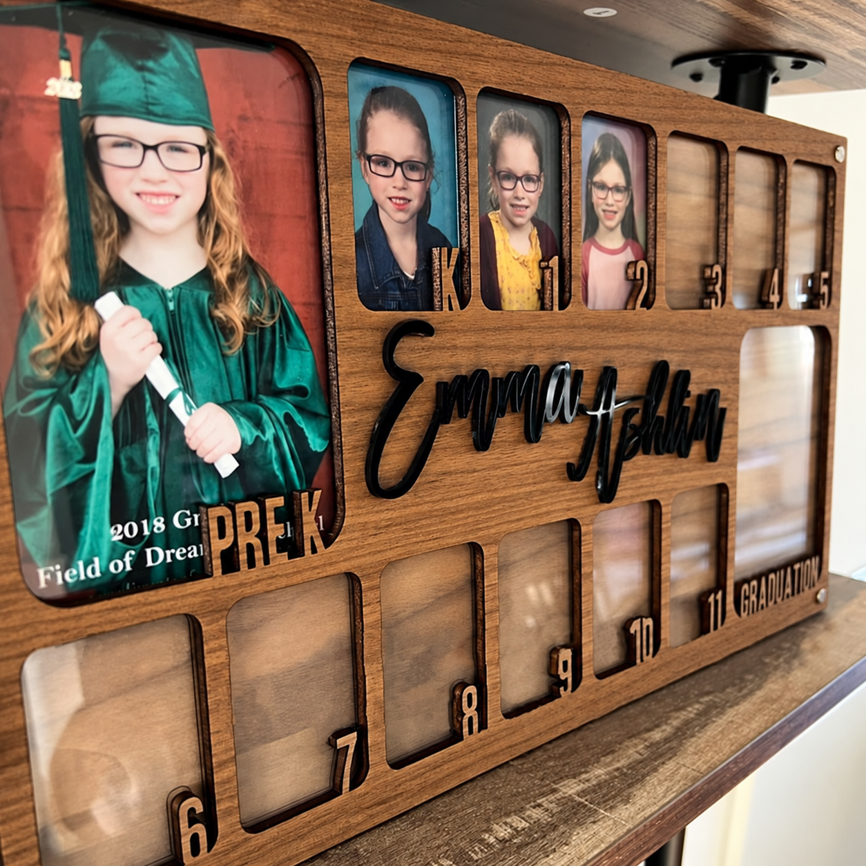 School Years Photo Frame | Pre K to Graduation Picture Frame