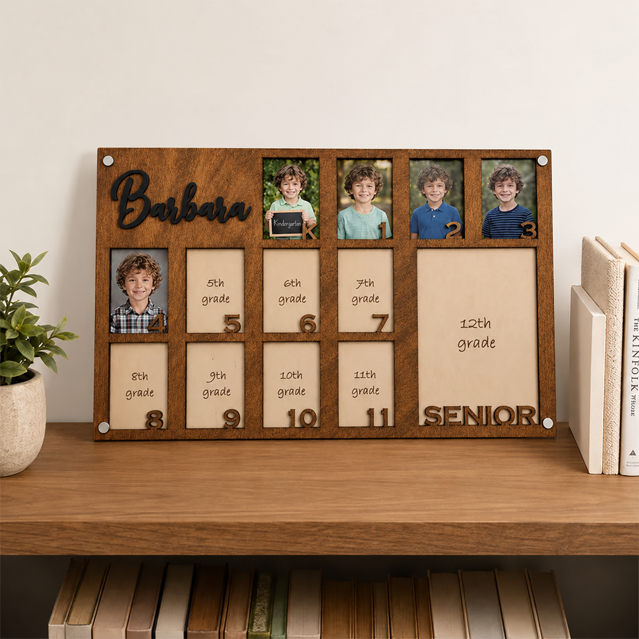 📸Personalized School Years Photo Frame | Kindergarten to Senior Graduation Keepsake