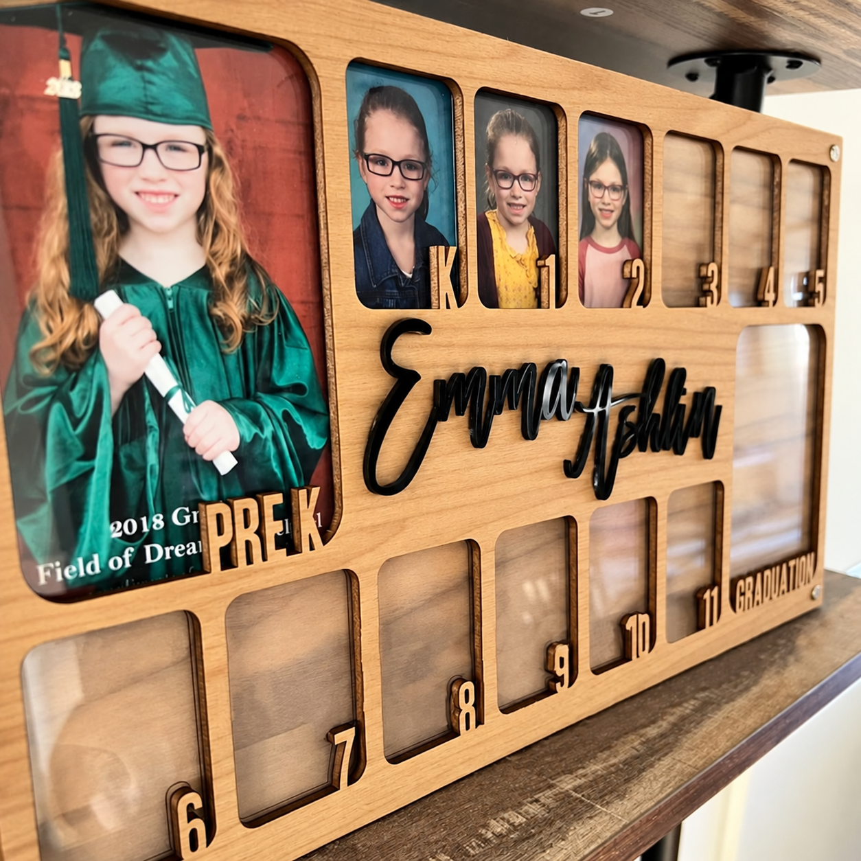 School Years Photo Frame | Pre K to Graduation Picture Frame