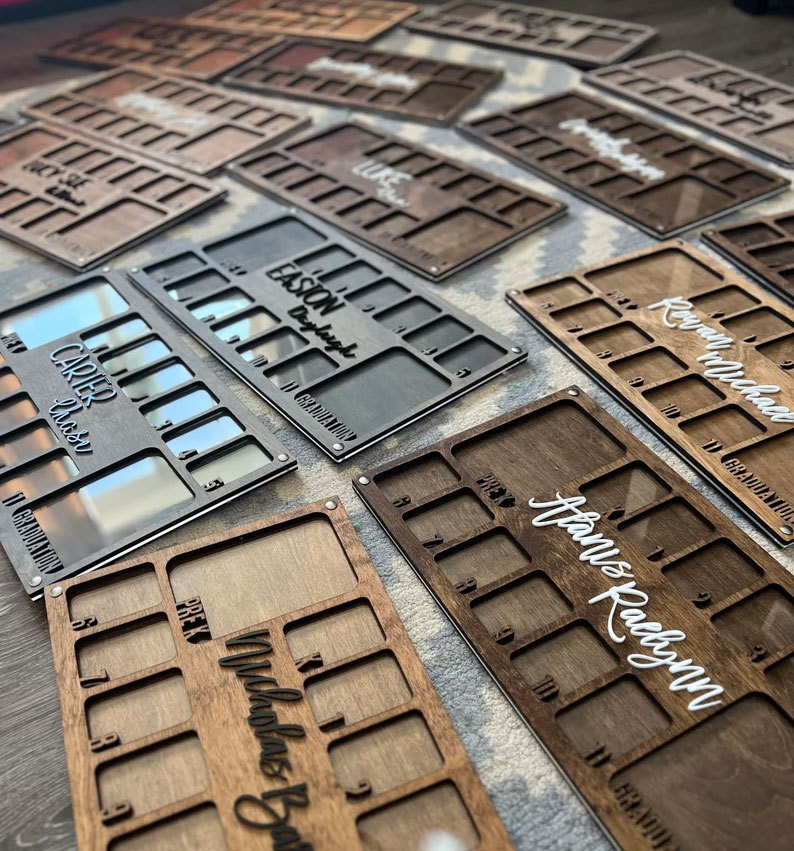 School Years Photo Frame | Pre K to Graduation Picture Frame