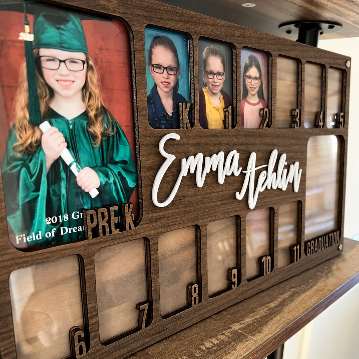 School Years Photo Frame | Pre K to Graduation Picture Frame