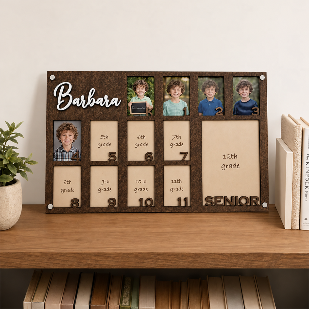 📸Personalized School Years Photo Frame | Kindergarten to Senior Graduation Keepsake