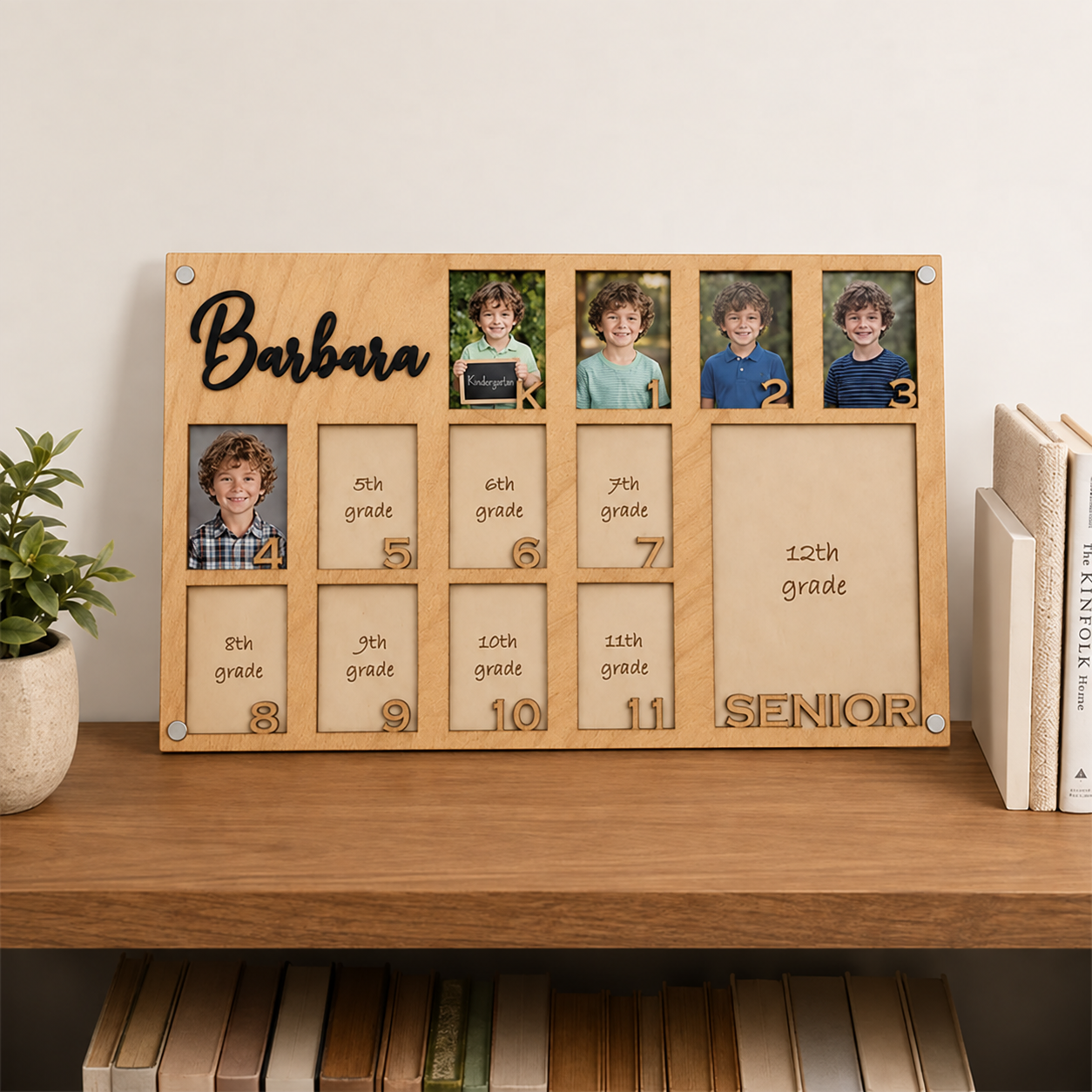 📸Personalized School Years Photo Frame | Kindergarten to Senior Graduation Keepsake