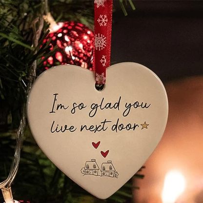 🌟LAST DAY SALE 49% OFF - Christmas Heart Hanging Ornament(BUY 5 GET FREE SHIPPING)