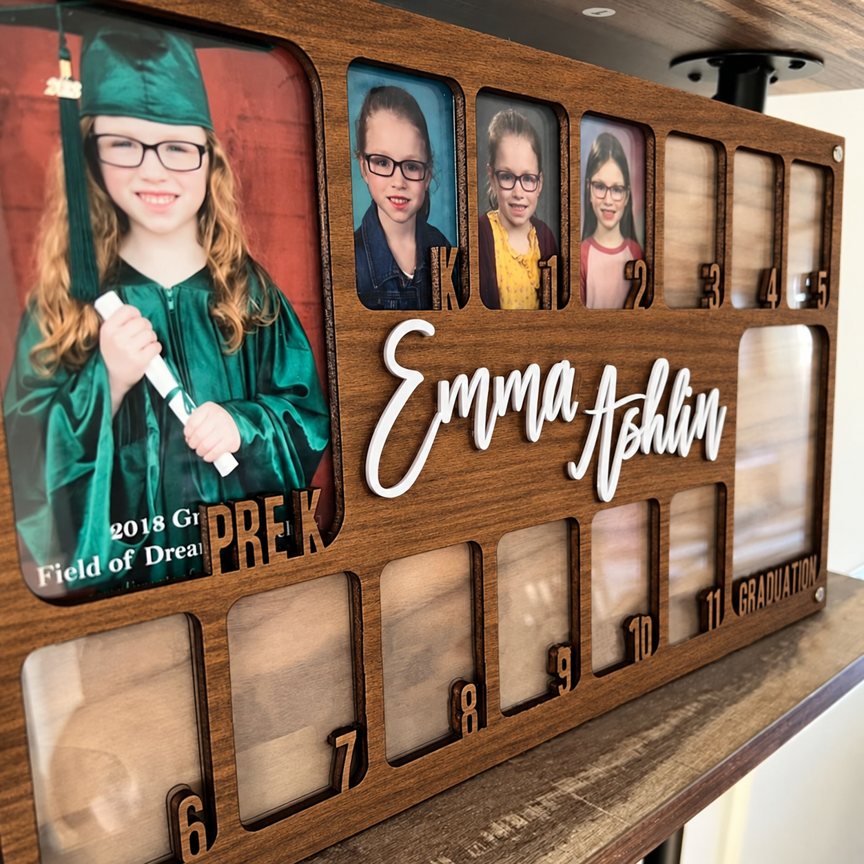School Years Photo Frame | Pre K to Graduation Picture Frame