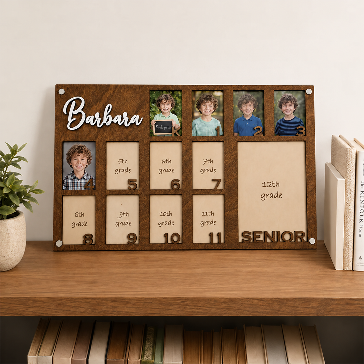 📸Personalized School Years Photo Frame | Kindergarten to Senior Graduation Keepsake