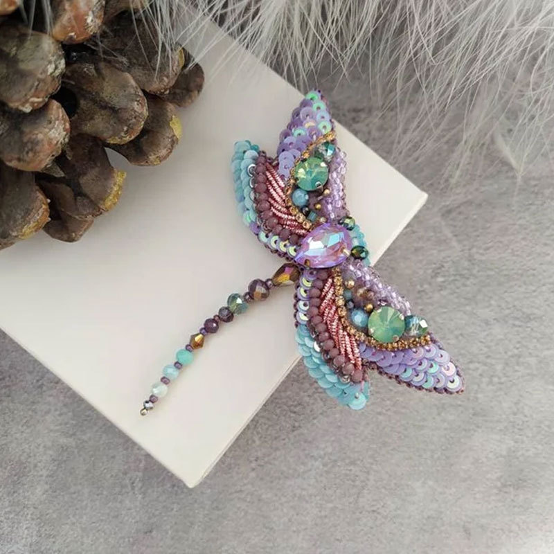 DIY Beaded Brooch Kit