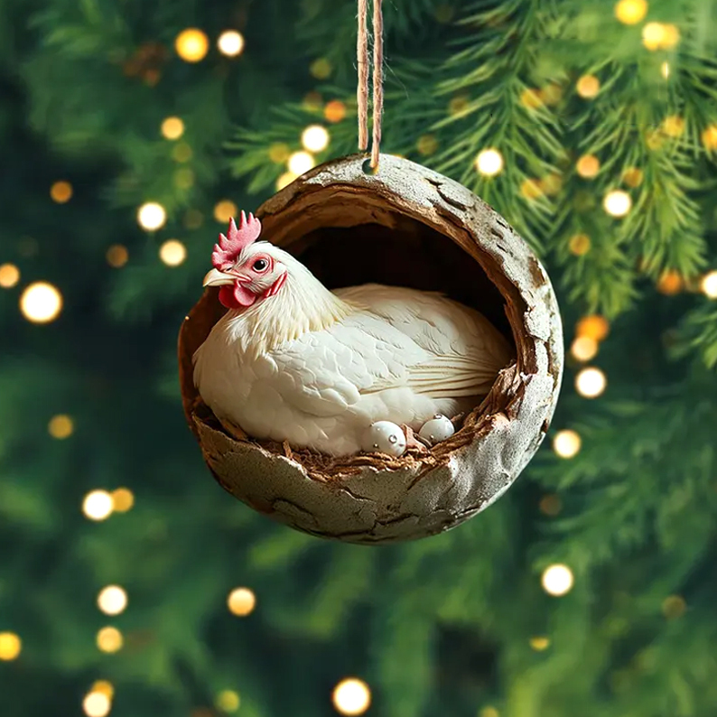 Fun Farm Christmas Ornament