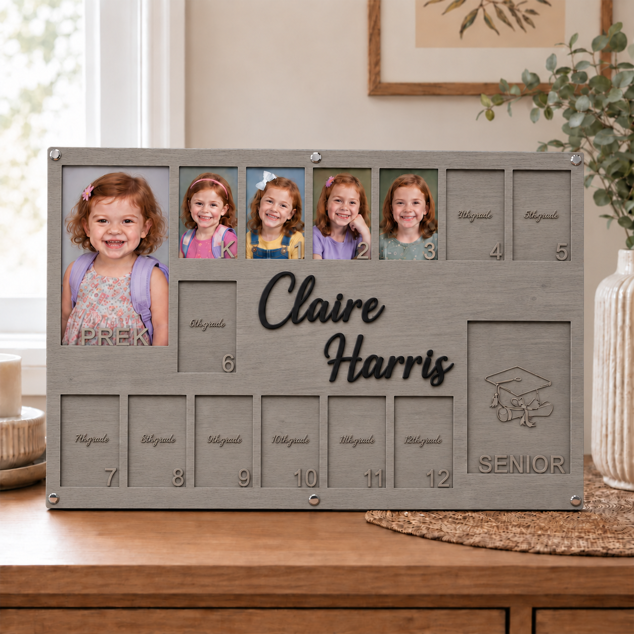 📚Personalized School Years Photo Frame | From Pre-K to Senior