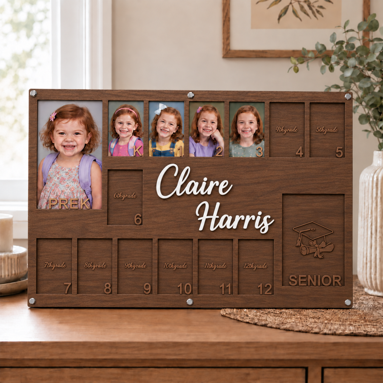 📚Personalized School Years Photo Frame | From Pre-K to Senior