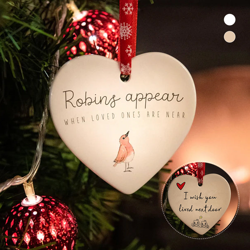 🌟LAST DAY SALE 49% OFF - Christmas Heart Hanging Ornament(BUY 5 GET FREE SHIPPING)