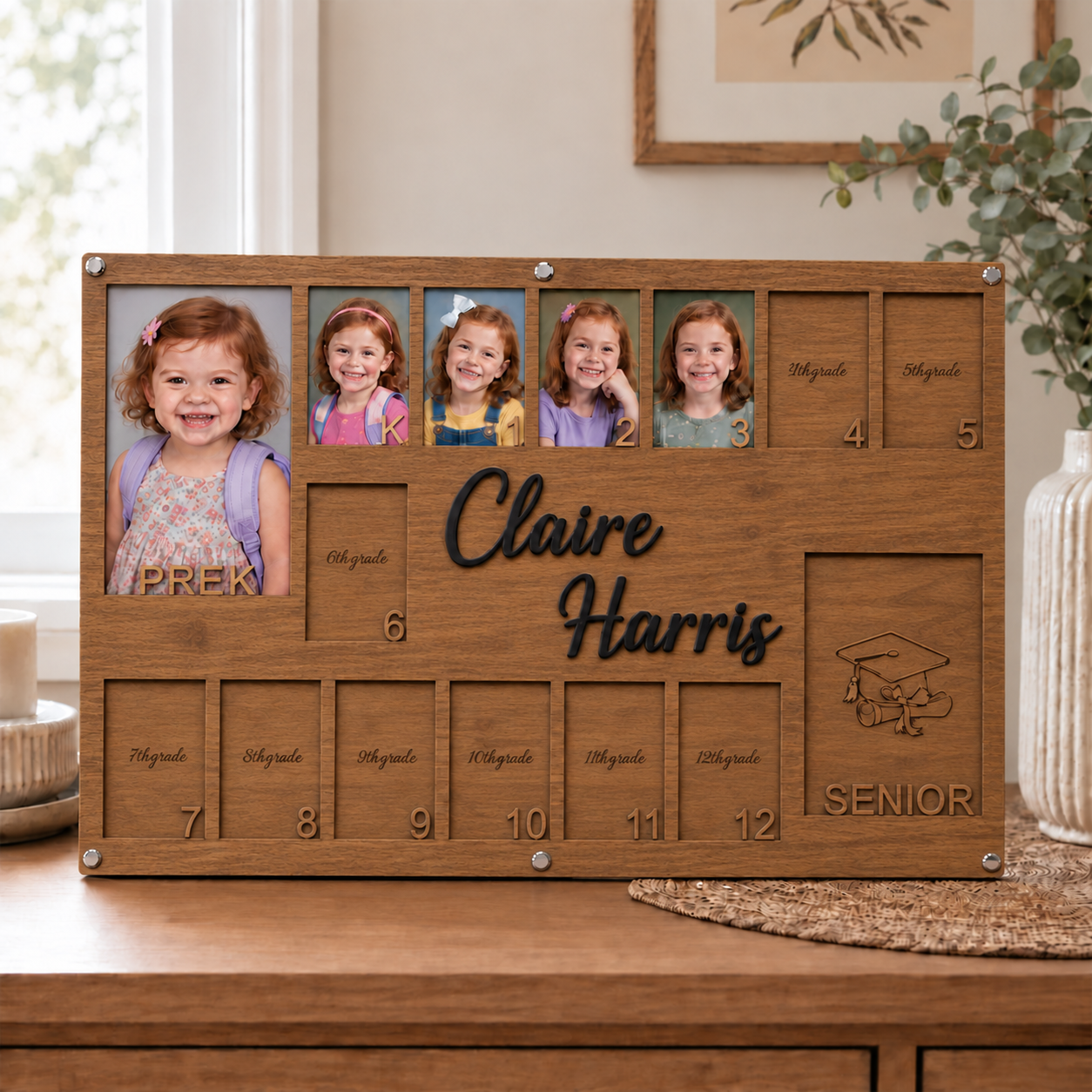 📚Personalized School Years Photo Frame | From Pre-K to Senior