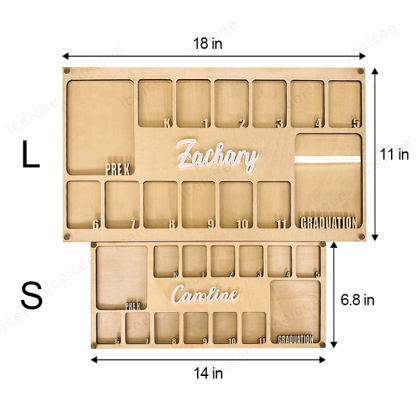 School Years Photo Frame | Pre K to Graduation Picture Frame