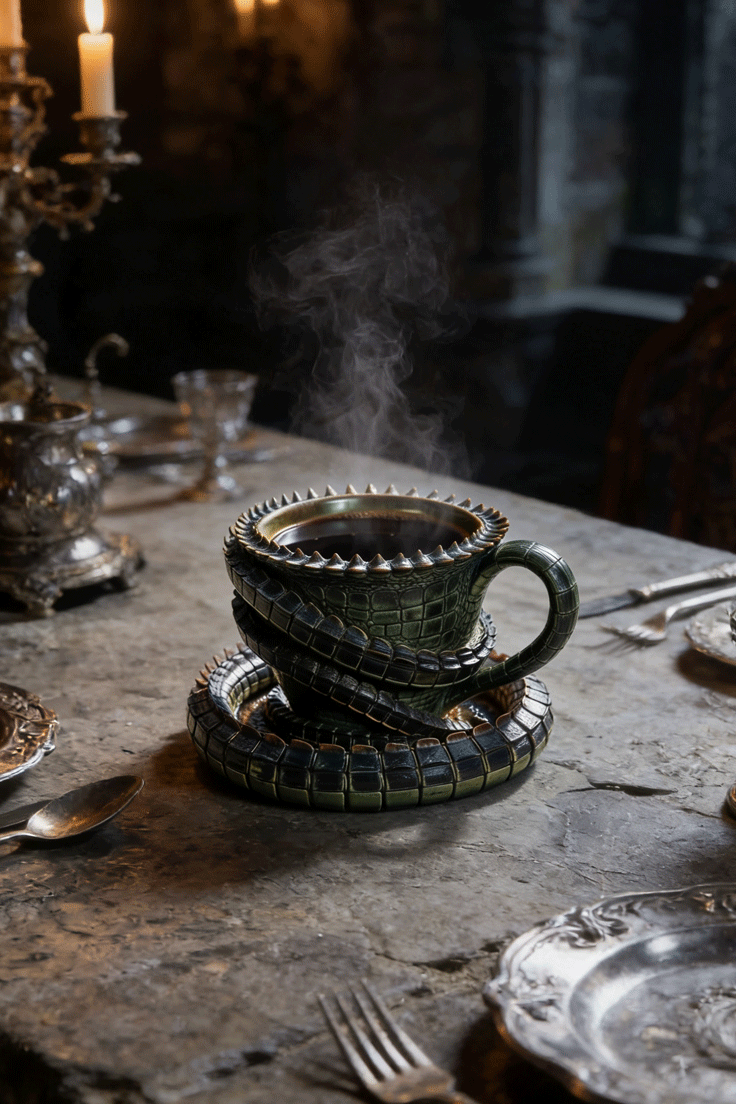 🐊"Crocodile Grip" Coffee Mug