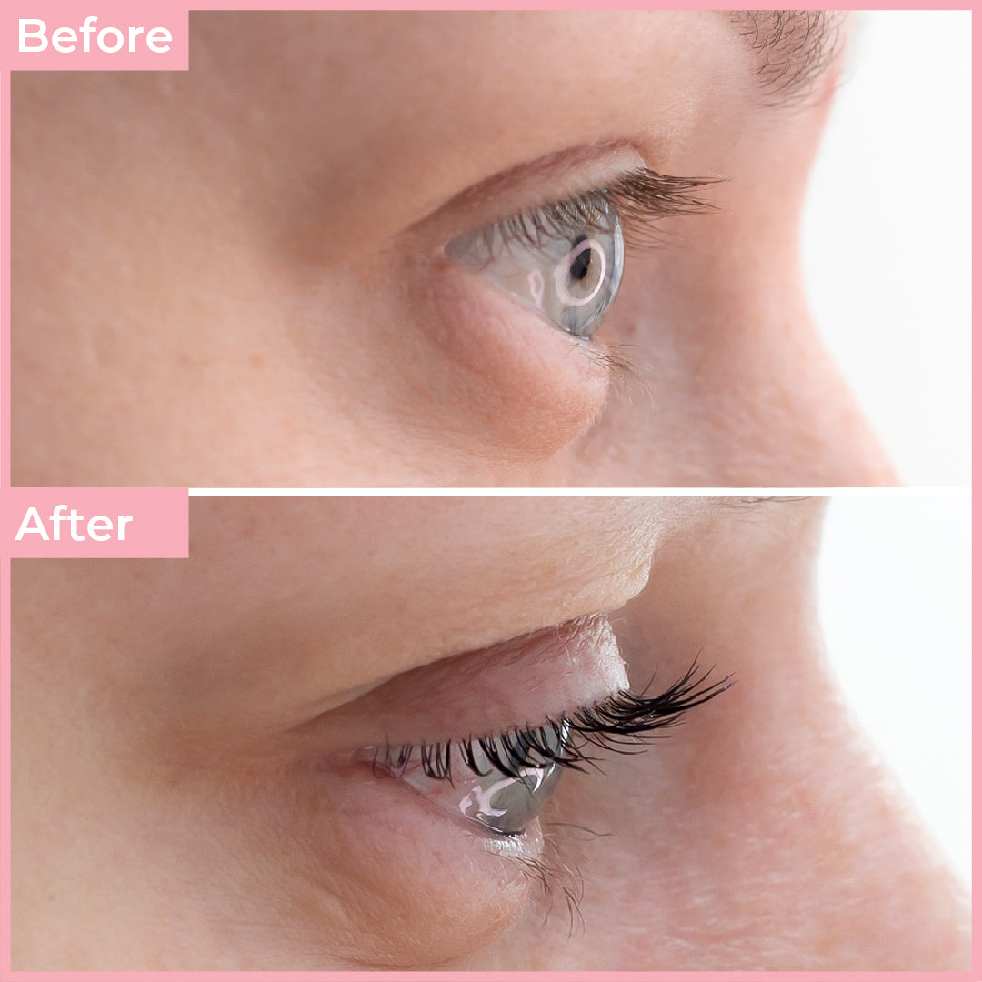Comb Eyelash Curler MCoBeauty before after