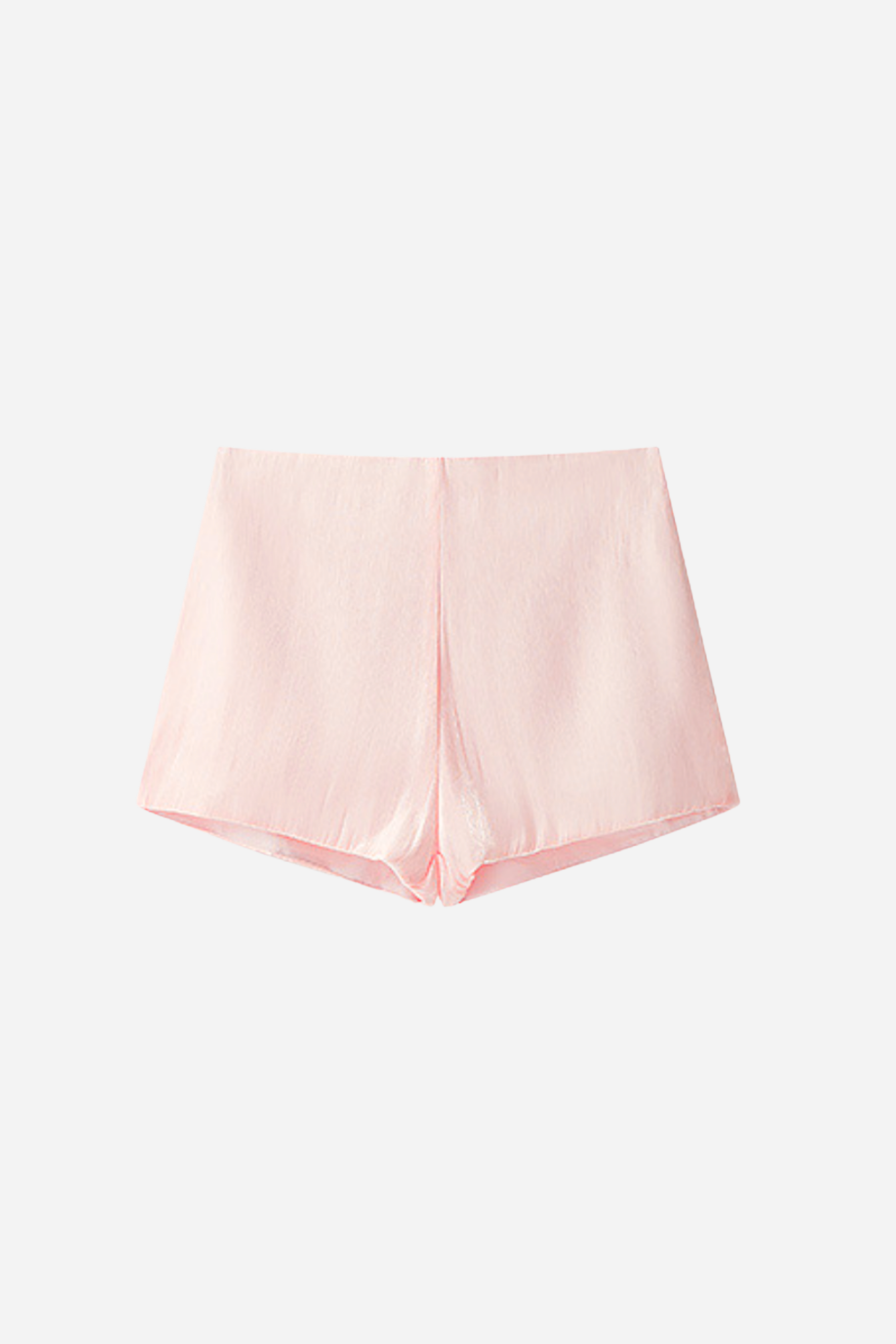 Beryl Pleated Ruffle Hem Mini Dress in Pink