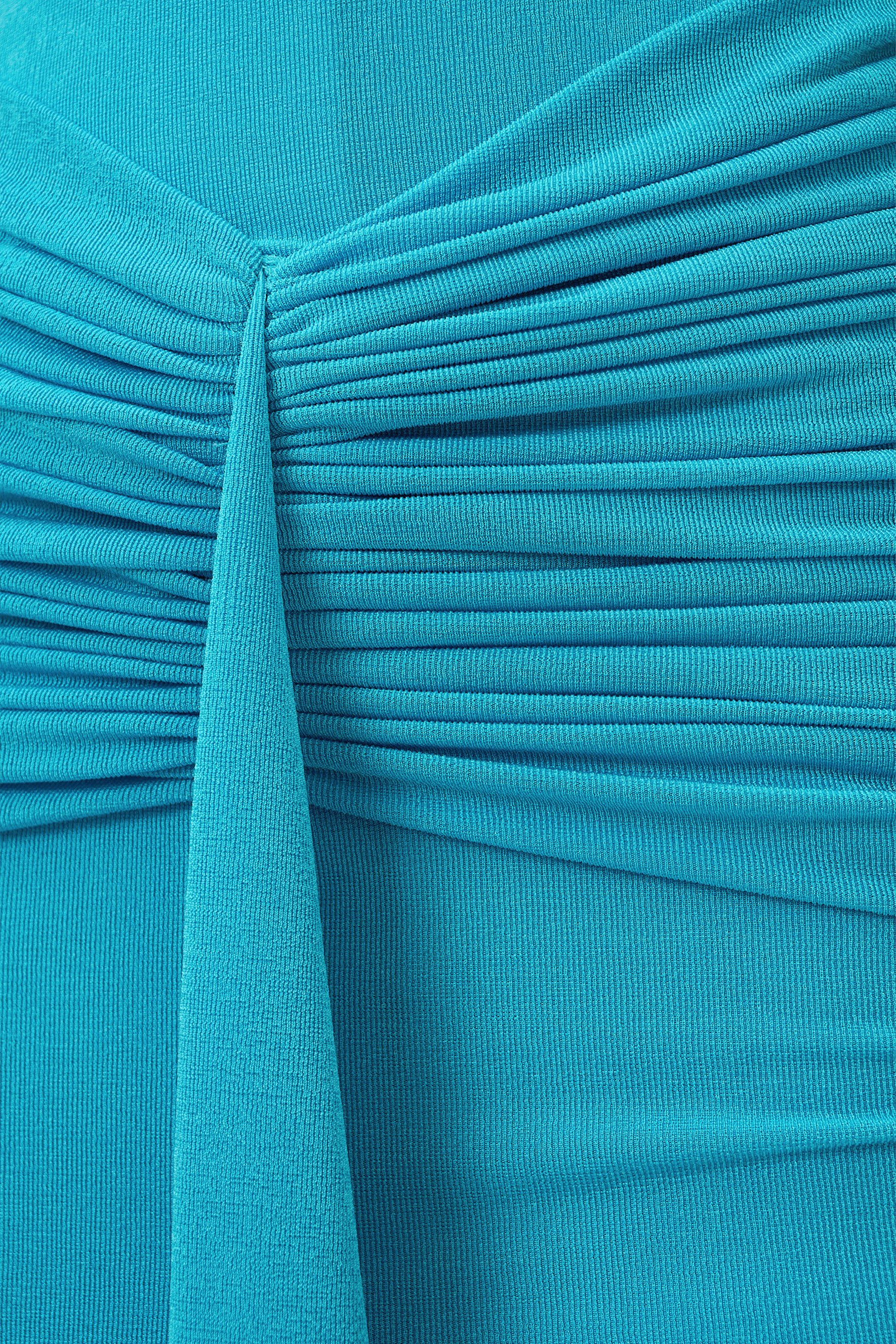 The Showstopper Short Sleeve Ruched Knit Maxi Dress