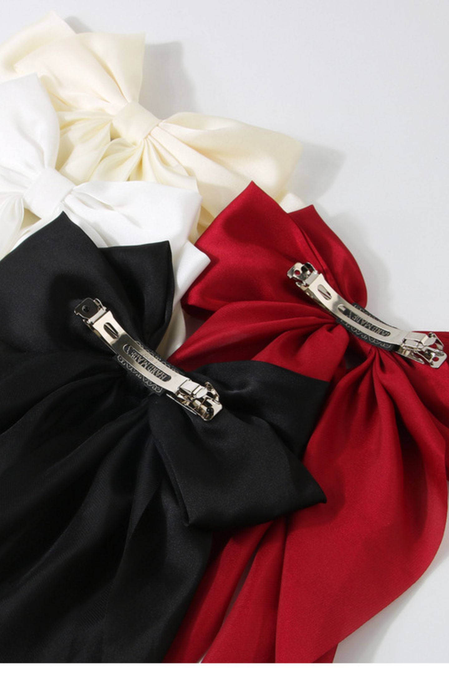 Sicily Satin Bowknot Hair Clip