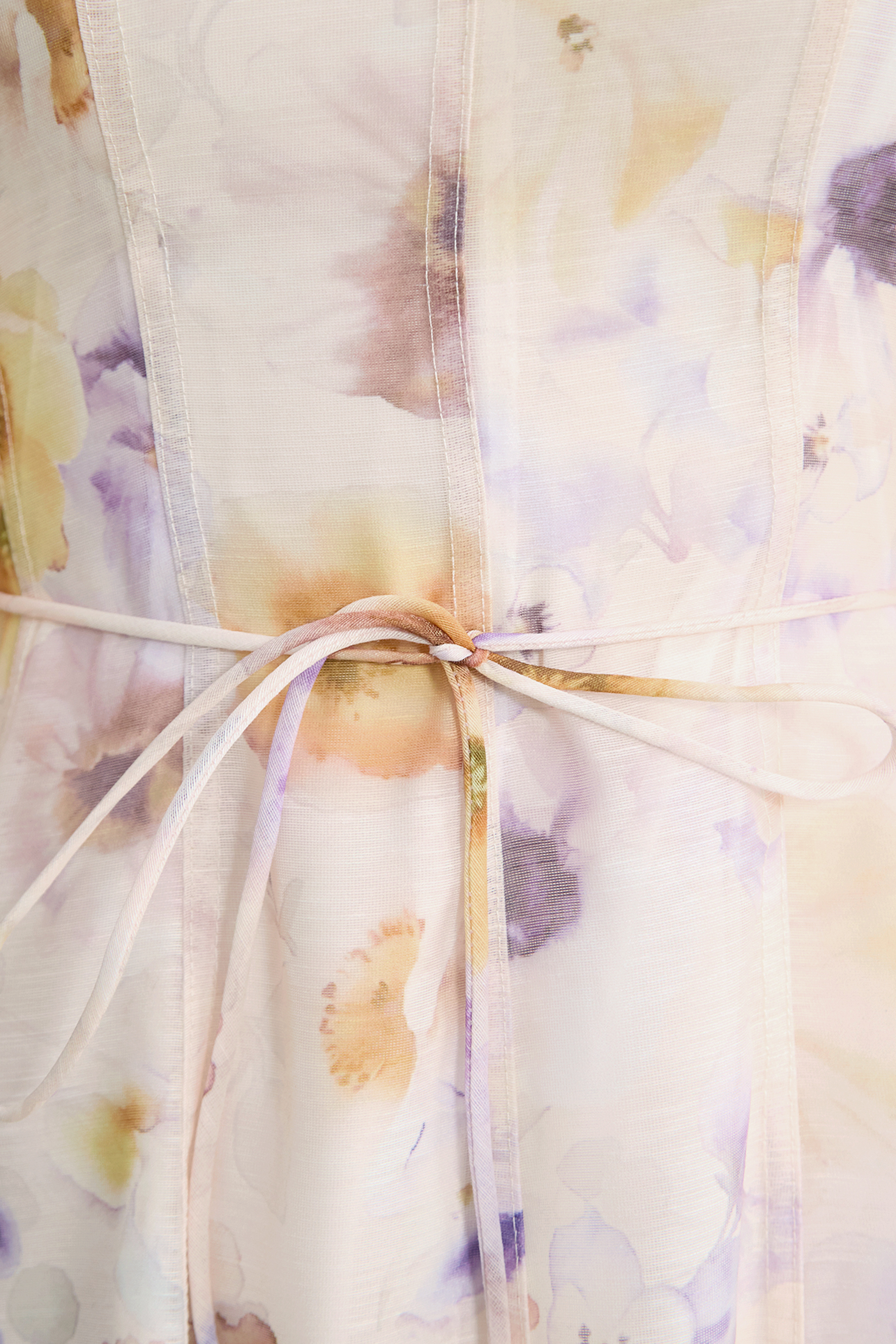 Summer Invite Apricot Floral Print Puff Sleeve Maxi Dress