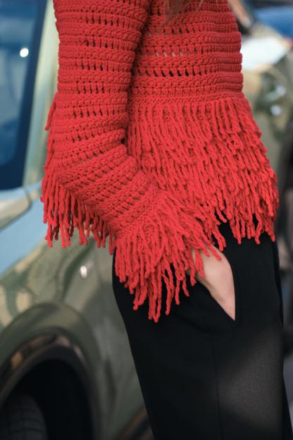 Deirdre Knit Tassel Sweater