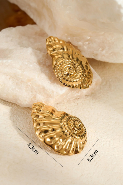 Seashell Stud Earrings