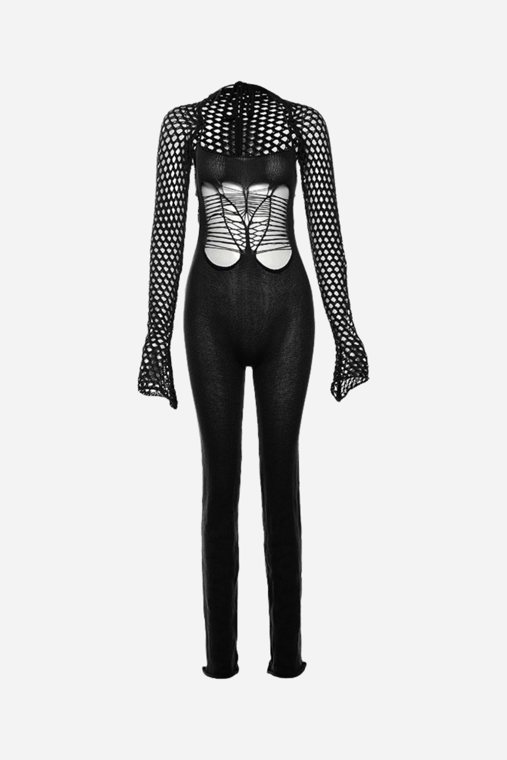 Cheapest Black Crochet Bodysuit