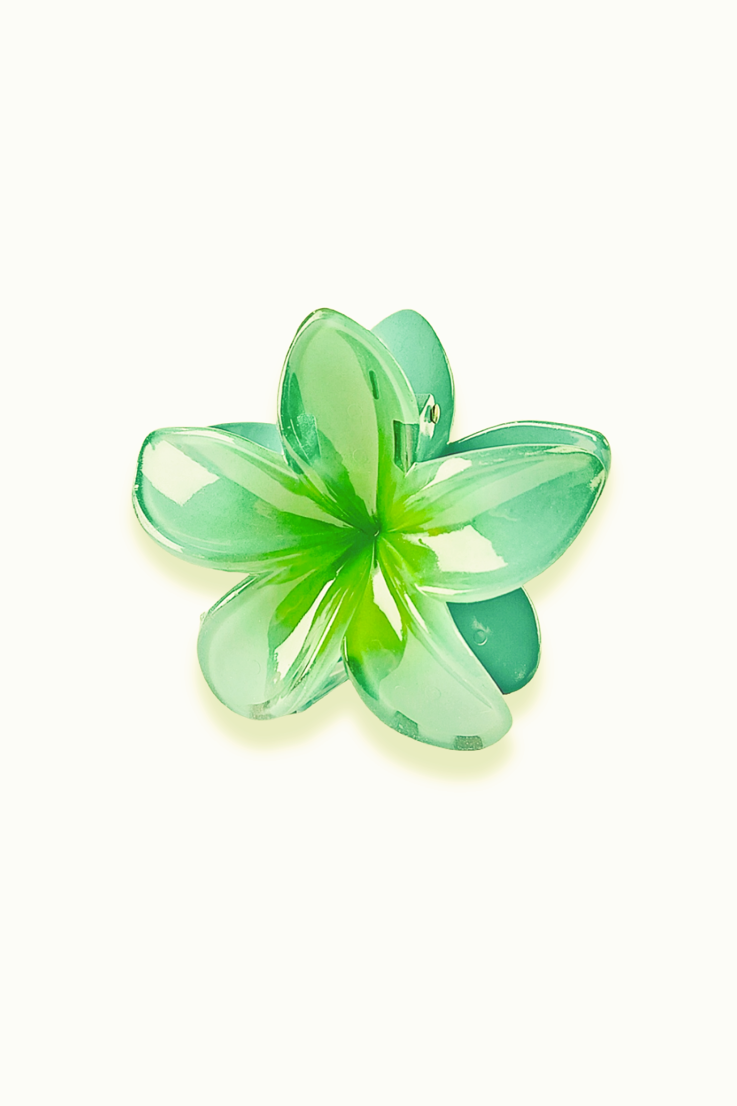 Frangipani Flower Hair Claw-Sunfere