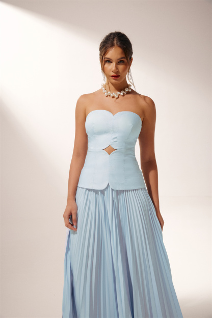 Beatrice Cut-out Pleated Set