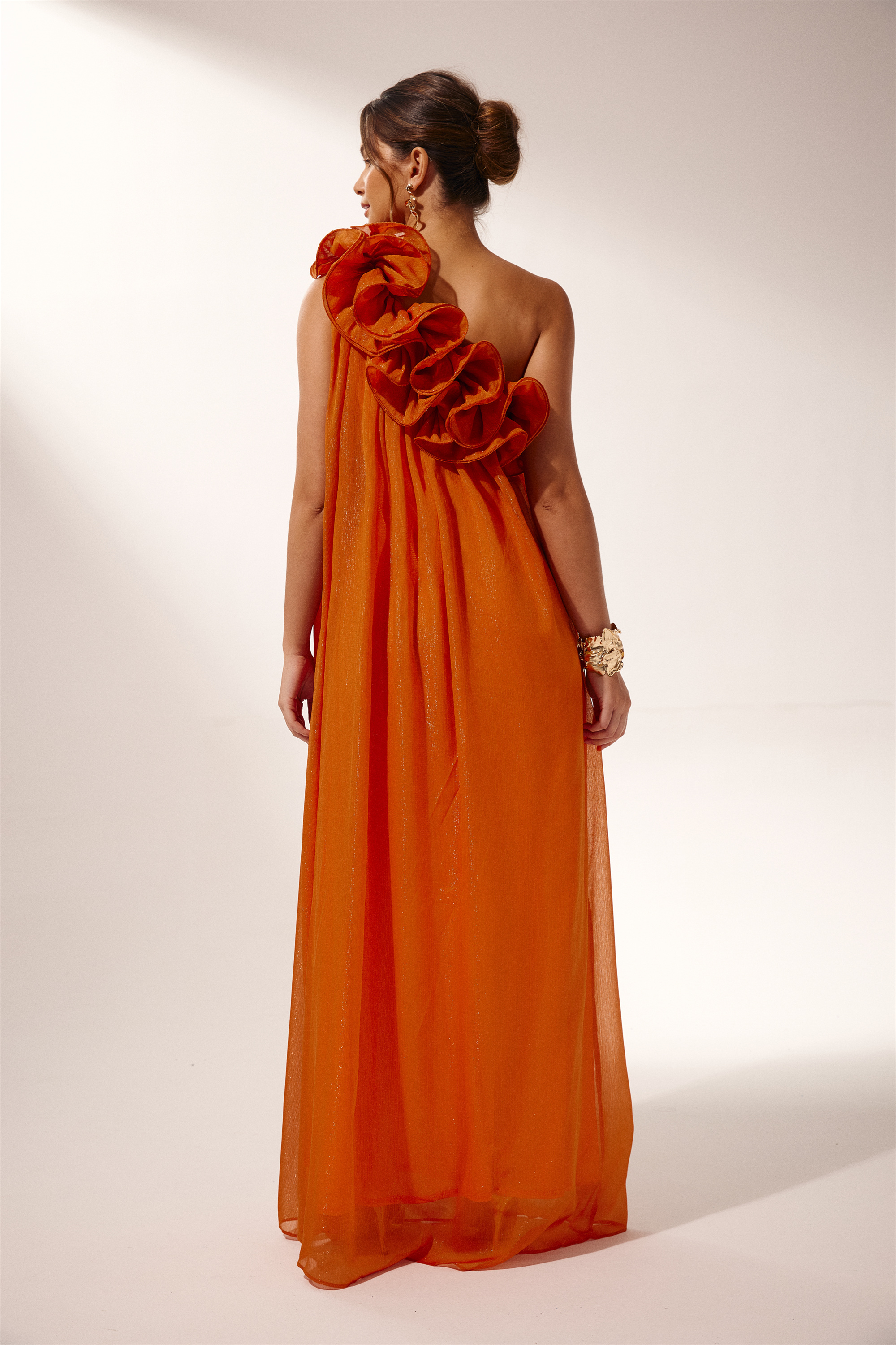 Hedda One-shoulder Floral Maxi Dress