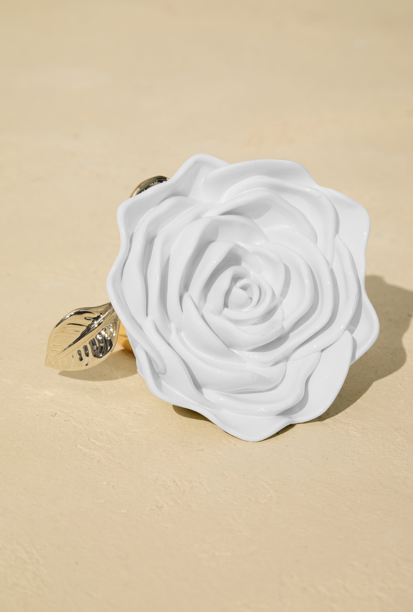 Acrylic Camellia Clutch