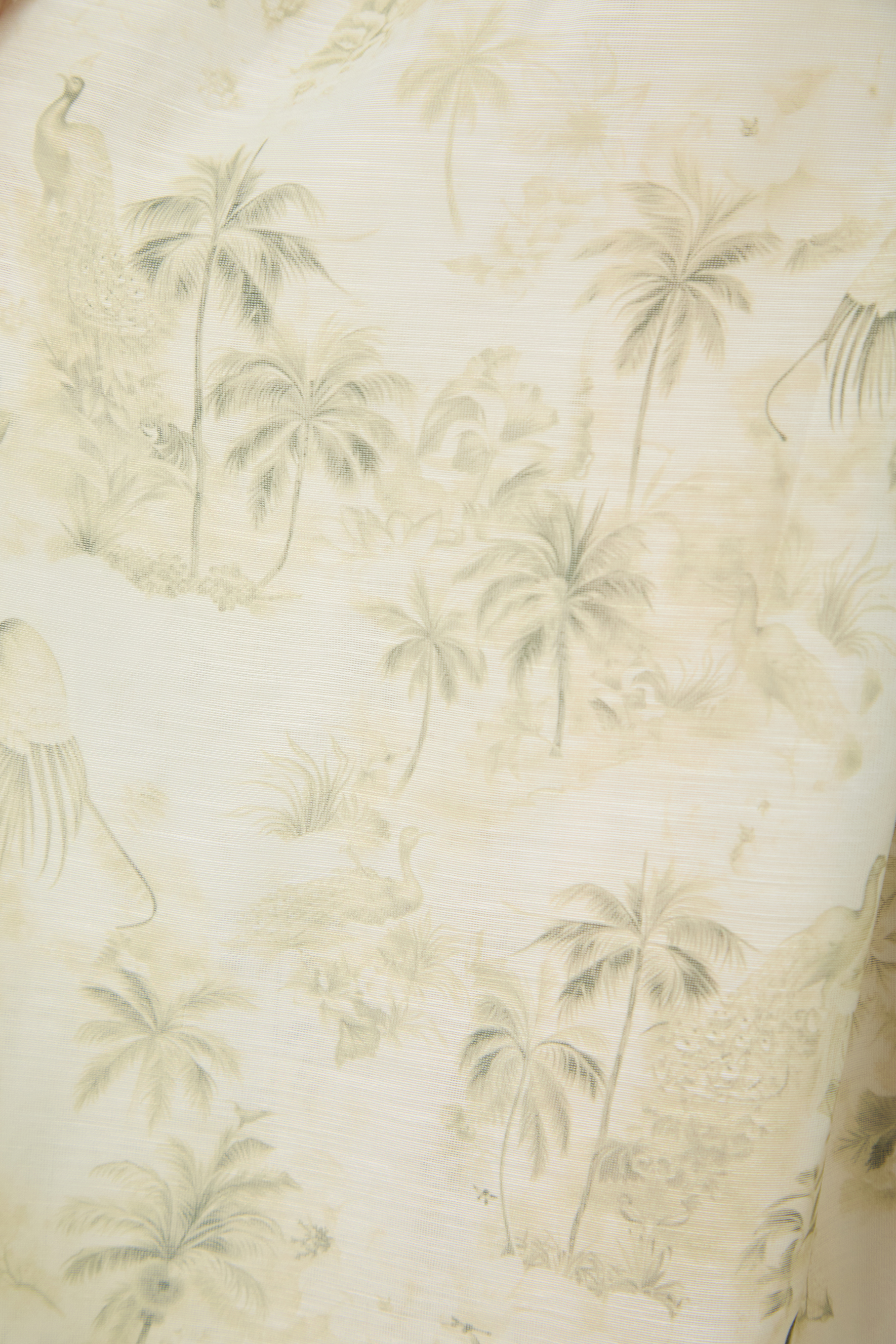 Picturesque Moments Green Floral Print Belted Maxi Dress