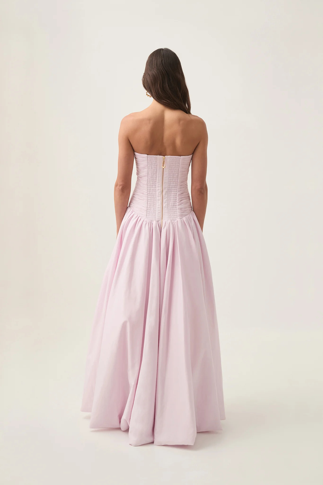 Juliana Floral Print Bubble Hem Maxi Dress