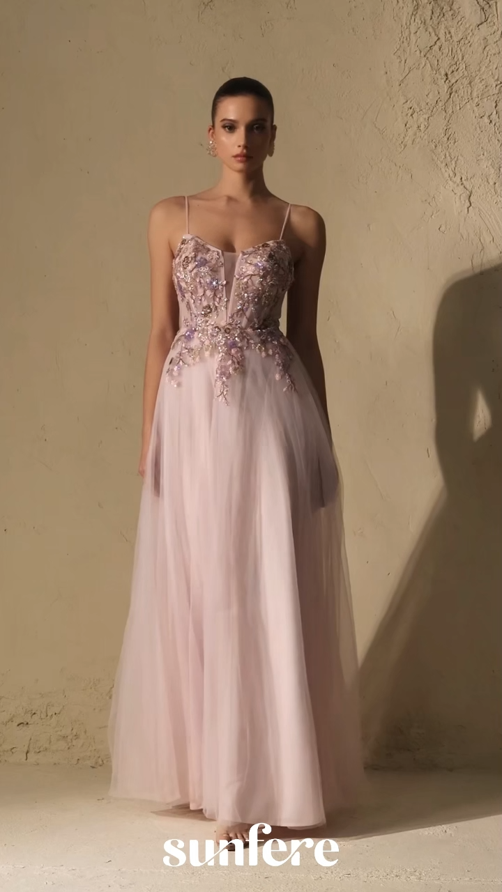 Limitless Adoration Pink Floral Embroidered Tulle Maxi Dress