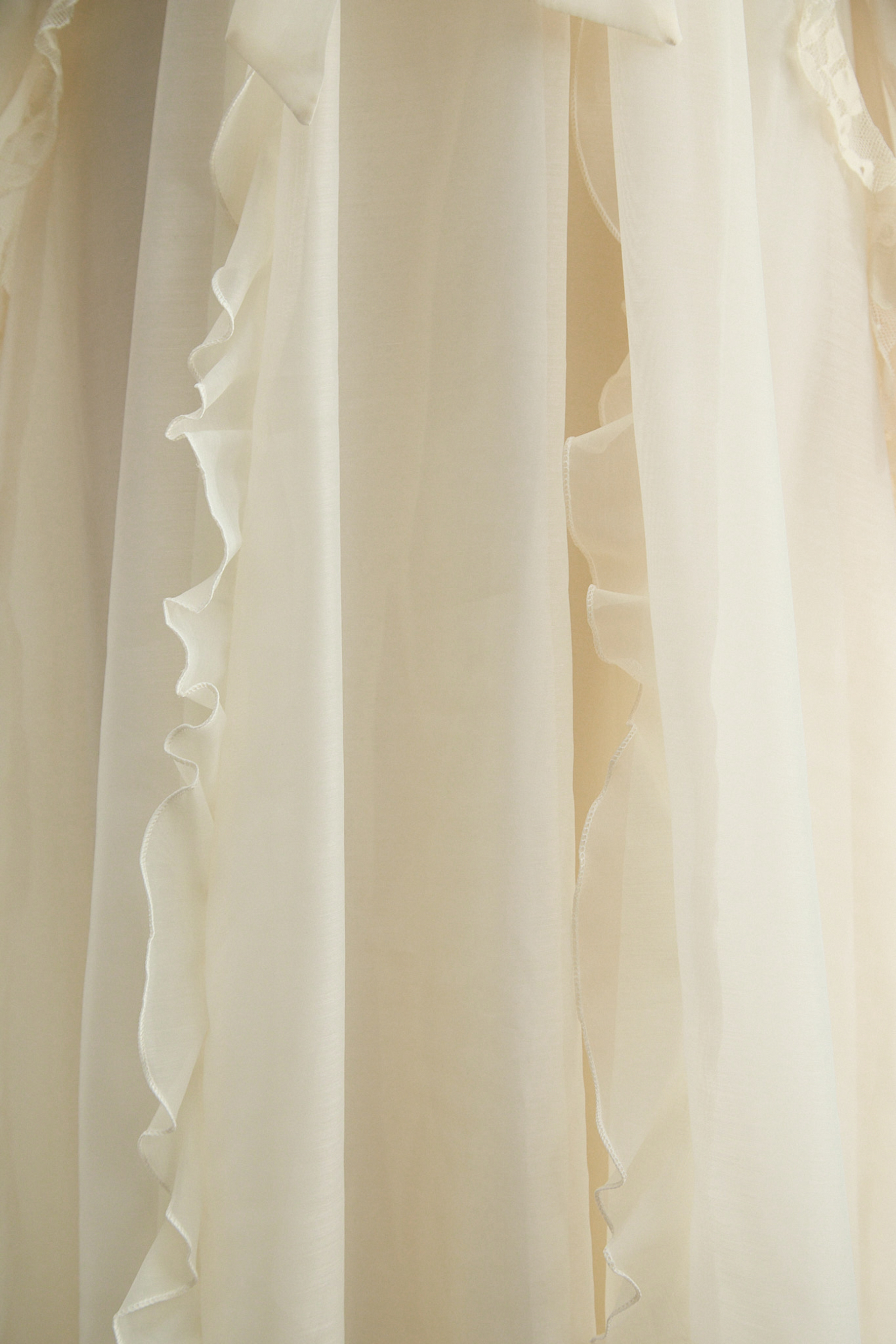 Lovely Day Beige Ruffle Belted Maxi Dress